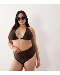 South Beach - High Waisted Bikini Bottoms - Lyst