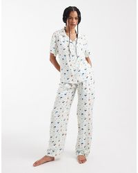 Daisy Street - X Miffy Short Sleeve Pajama Set - Lyst