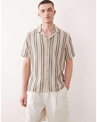 Only & Sons - Textured Revere Collar Shirt - Lyst