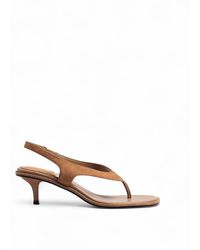 NA-KD - Suede Slingback Heels - Lyst