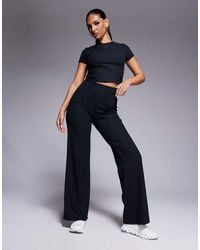 4505 - Rib Wide Leg Dance Pant - Lyst