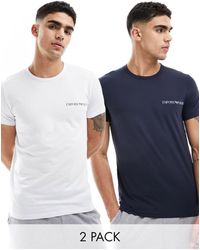 Emporio Armani - – bodywear – 2er-pack t-shirts - Lyst
