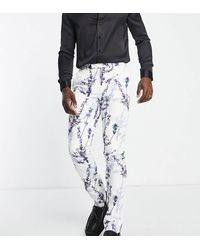 Twisted Tailor - Tall Lavadino Skinny Fit Smart Pants - Lyst