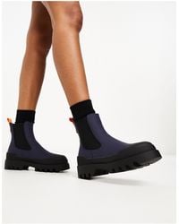 ONLY - Chelsea Boot With Contrast Detail - Lyst