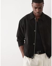 ASOS - Veste oversize imitation daim - Lyst