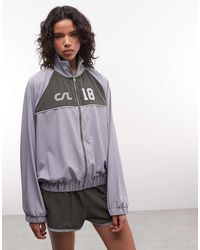 Collusion - Sportief Trainingsjack Van Nylon Met Opstaande Boord, Deel Van Co-Ord Set - Lyst