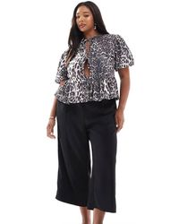 Vero Moda - Culotte Trousers - Lyst