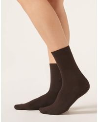 Calzedonia - Wool And Cotton Short Socks - Lyst