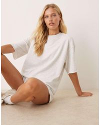 Jdy - Heavy Jersey Tee Co-ord - Lyst