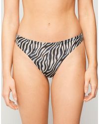 Tezenis - Safari Luxe Brazilian Bikini Bottoms - Lyst