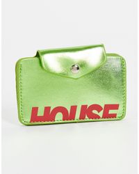 House of Holland Card Holder - Green