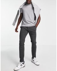 Only & Sons - Slim Fit Tapered Trousers - Lyst
