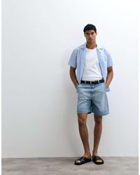 SELECTED - Lightweight Denim Shorts - Lyst