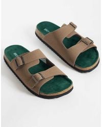 Only & Sons - Faux Suede Mule Sandals - Lyst