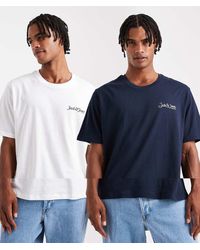 Jack & Jones - 2 Pack Logo T-Shirt - Lyst