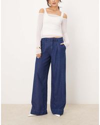 River Island - Tailored baggy Jeans - Lyst