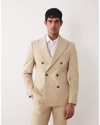 ASOS - Skinny Double-breasted Suit Jacket - Lyst