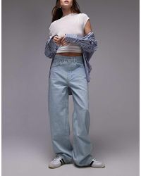 TOPSHOP - Skater Lowslung Jean - Lyst