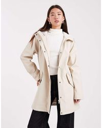ONLY - Lined Rain Coat - Lyst