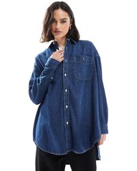 Polo Ralph Lauren - – oversize-jeanshemd - Lyst