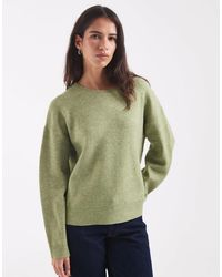 ONLY - Pull en maille à col rond - Lyst