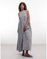 Collusion - High Neck Smock Dress - Lyst