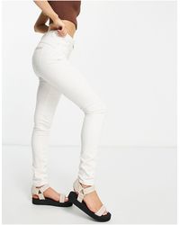 Morgan Skinny Jeans - White