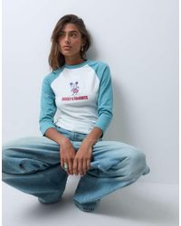 ASOS - Disney Camiseta De Manga Larga Para Bebé Con Manga Raglán Y Estampado De Mickey Mouse - Lyst