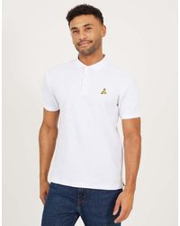 Brave Soul - Cotton Short Sleeve Polo Shirt - Lyst
