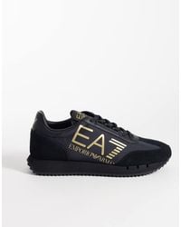 EA7 - Armani New Heritage Logo Trainers - Lyst
