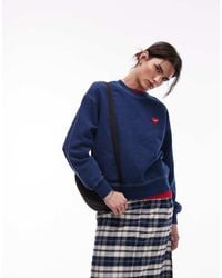 Carhartt - Ingo Sweatshirt With Heart Logo - Lyst