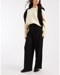 Vero Moda - – lockere plissee-schlupfhose - Lyst