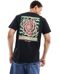 Vans - T-shirt avec imprimé spirale au dos - Lyst