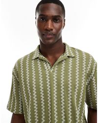ASOS - Relaxed Polo With Revere Neck - Lyst