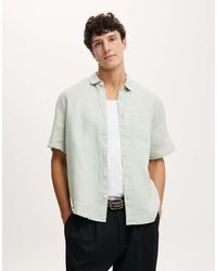 Cotton On - Relaxed Linen Short Sleeve Shirt - Lyst
