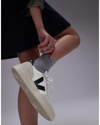 Veja - – v-10 – wildleder-sneaker aus b-mesh - Lyst