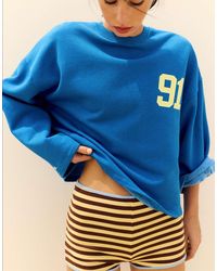 Pull&Bear - Sweat décontracté à imprimé graphique 91 - Lyst