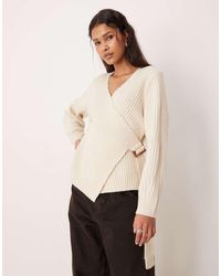 ASOS - Wrap Cardigan - Lyst