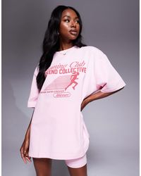 ASOS - Weekend collective – schweres oversize-t-shirt - Lyst
