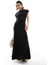 Threadbare - Maxi-Rok Van Jersey Met Textuur - Lyst