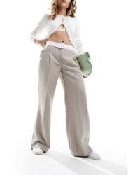 Miss Selfridge - Fold Over Waistband Pants - Lyst