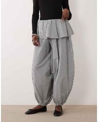 ASOS - Balloon Pants With Skirt Overlay Detail - Lyst