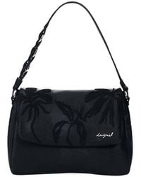 Desigual - Medium Backpack Embroidered Charms - Lyst