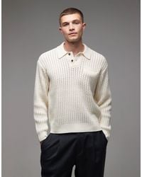 Obey - – duane – polo-strickpullover - Lyst