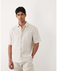ASOS - 100% Linen Relaxed Shirt - Lyst
