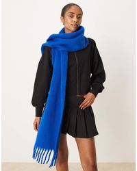 ASOS - – flauschiger schal aus webstoff - Lyst