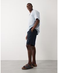 SELECTED - Pure Linen Shorts - Lyst