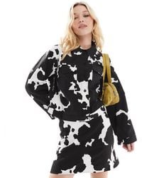 Object - Oversized Denim Jacket - Lyst