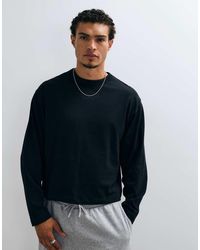 Collusion - Boxy Heavyweight Long Sleeve T-shirt - Lyst