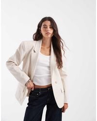 ASOS - Tailored Strong Shoulder Nipped Waist Blazer - Lyst